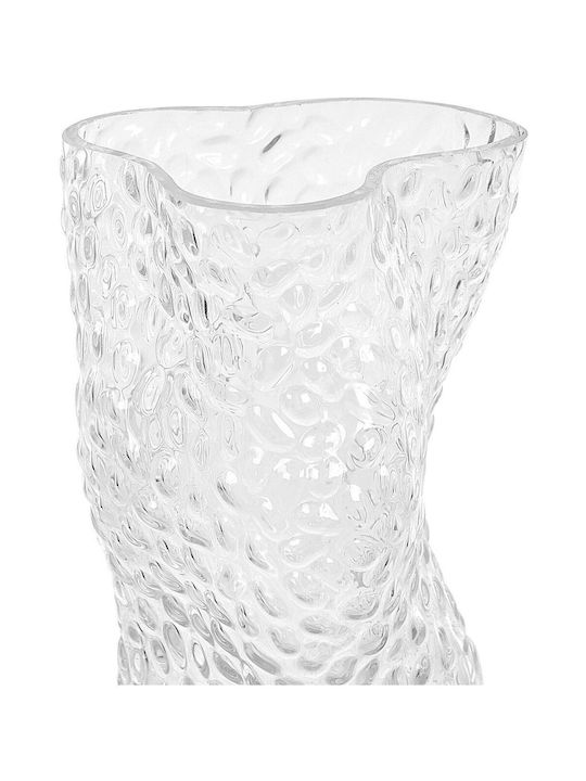 Beliani Decorative Vase Transparent