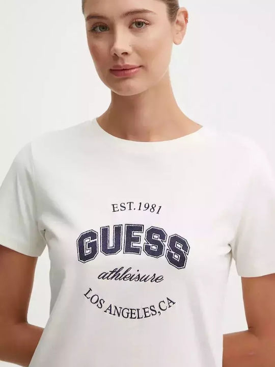 Guess K8fq4 T-Shirt White Moon V4BI17K8FQ4-D001