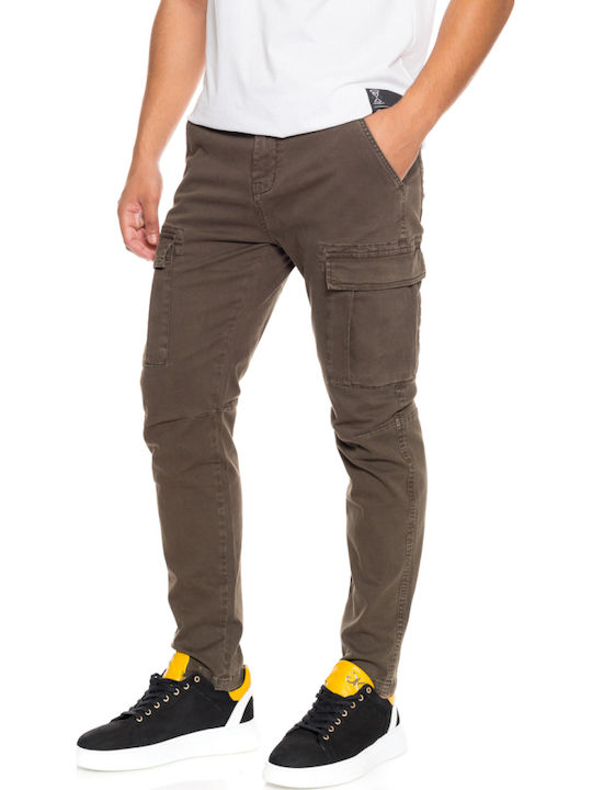 Trousers Cargo Elastic Khaki