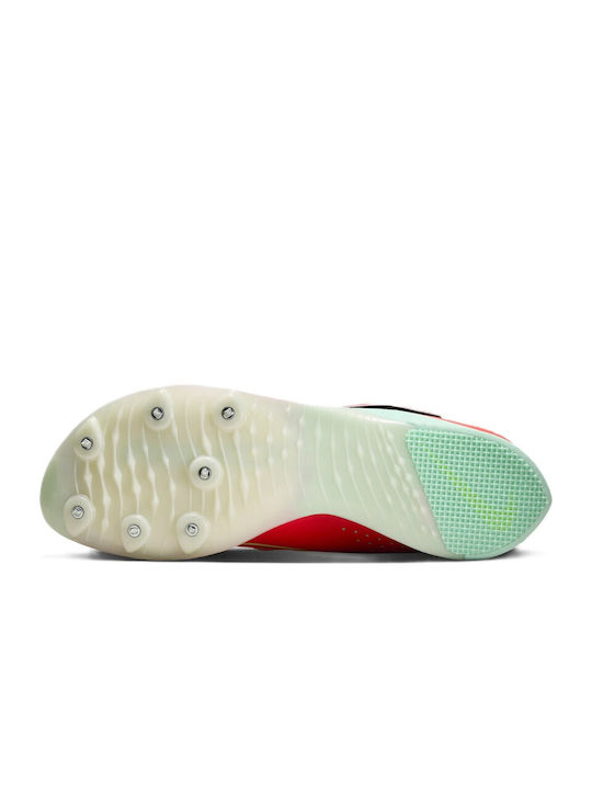 Nike Sport Shoes Spikes Crimson / Washed Coral / Lime Blast