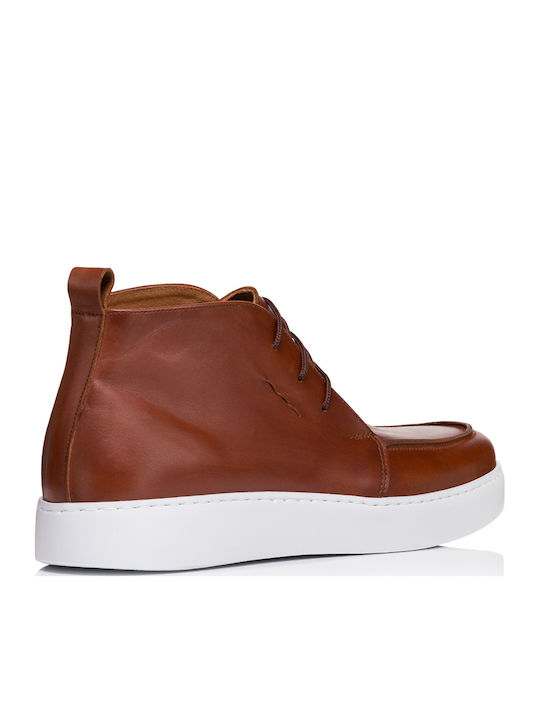 Leather Brown Men's Boots