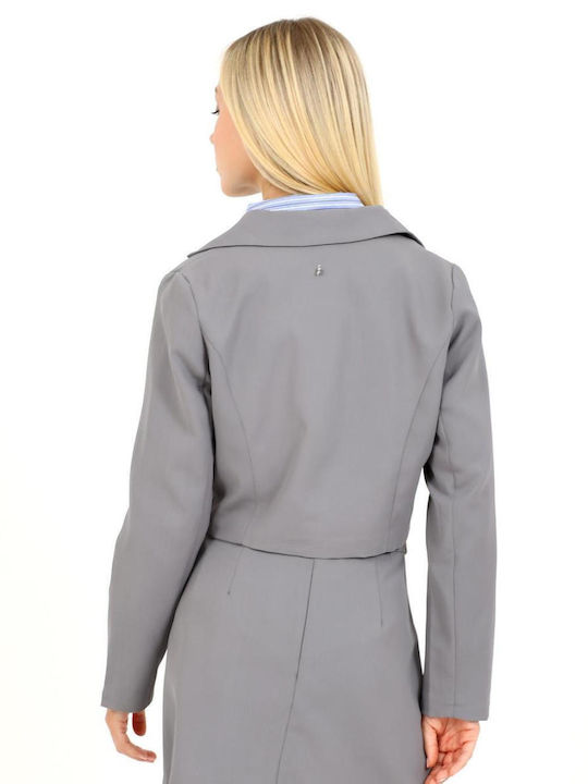 Doca Къса Женски Сако Grey Doca Къса Женски Сако Grey