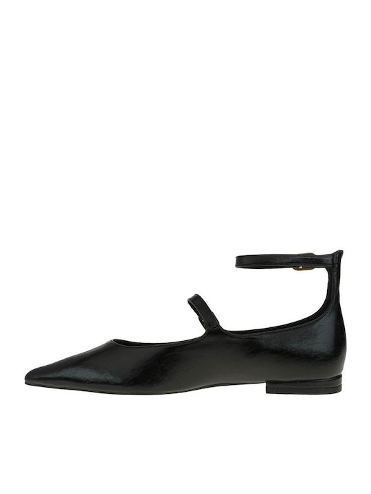 Damen Ballerinas in Schwarz Farbe