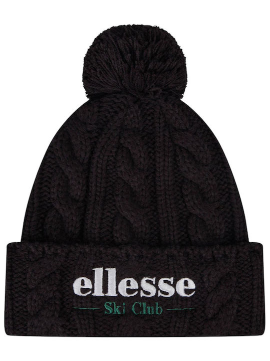 Ellesse Pom Pom Beanie Feminin Căciulă Tricotat în culoarea Negru