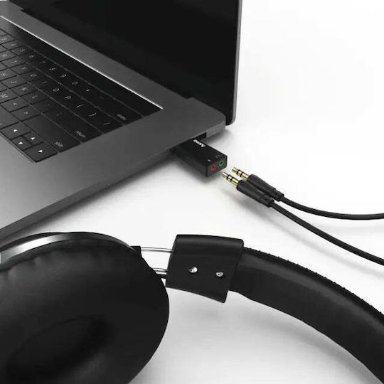 HAMA Εξωτερική USB Κάρτα Ήχου 2.0