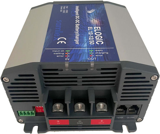 Elogic El12/12-50 Φορτιστης Dc-dc 2 Μπαταριων 12v Εισοδo 10-16v Samlex Samlex