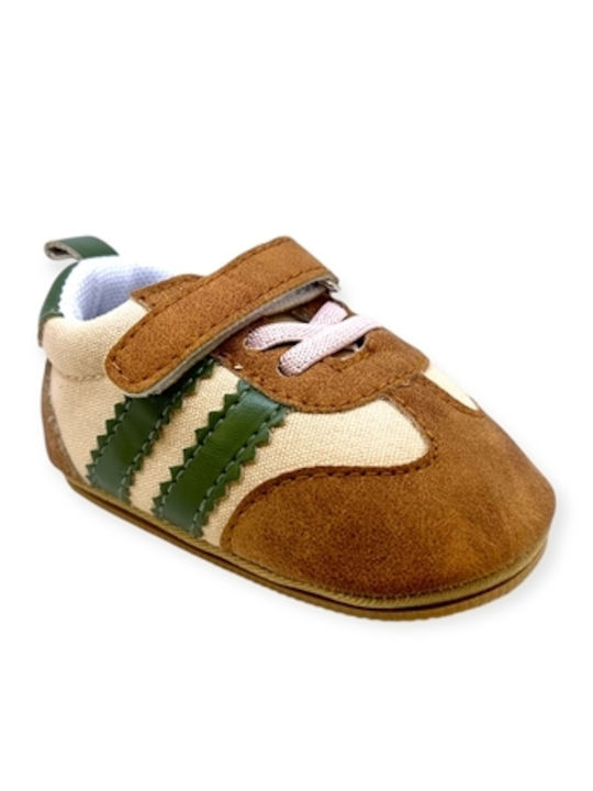 Childrenland Βρεφικά Sneakers Αγκαλιάς Ταμπά