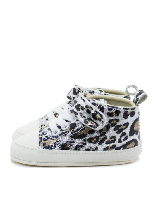 Childrenland Βρεφικά Sneakers Αγκαλιάς Μαύρα