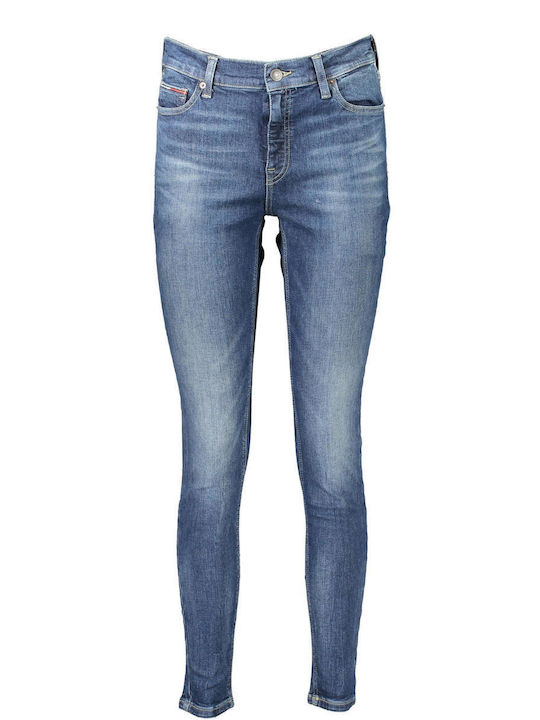 Tommy Hilfiger Damenjeanshose Mittlere Taille in Enger Passform Blue