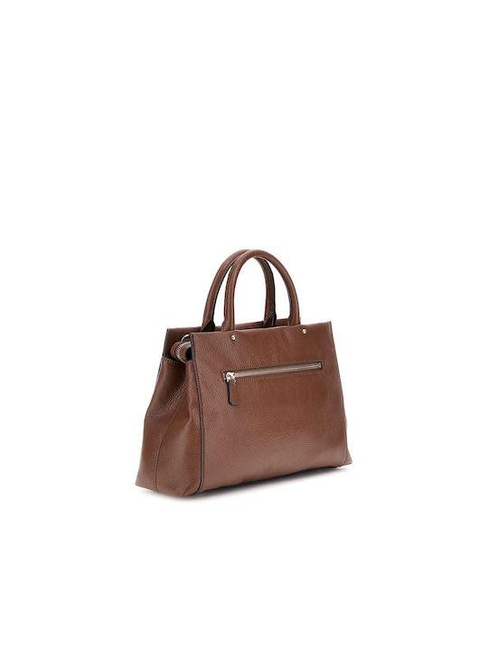 Guess Women's Bag Tote Hand Brown