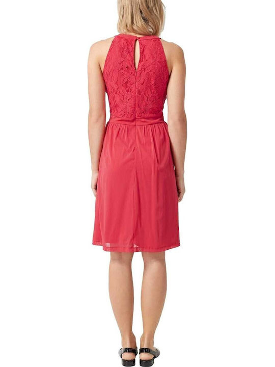 Sommer Mini Damenkleid Rot