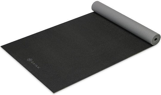 Gaiam Στρώμα Γυμναστικής Yoga Γκρι (173x61x0.4cm)