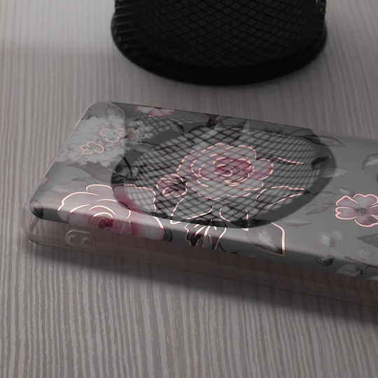 Techsuit Marble Задна корица Силикон Сив (Honor Magic6 Lite)