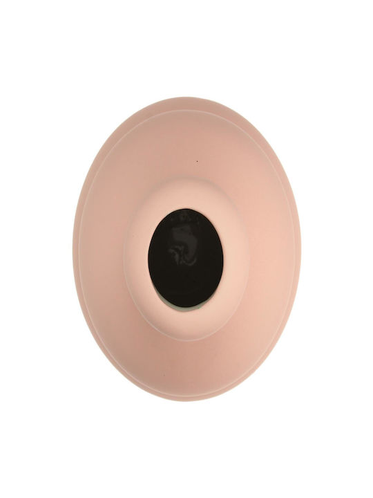 ArteLibre Декоративна ваза Стъкло Matt Pink 13.5x13.5x20.4см 1бр