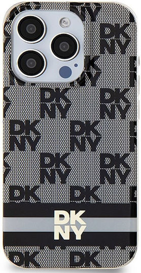 DKNY Pattern Задна корица Пластмаса Черен (iPhone 15 Pro Max)
