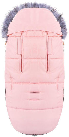 Universal Waterproof Stroller Footmuff 90x45cm Pink