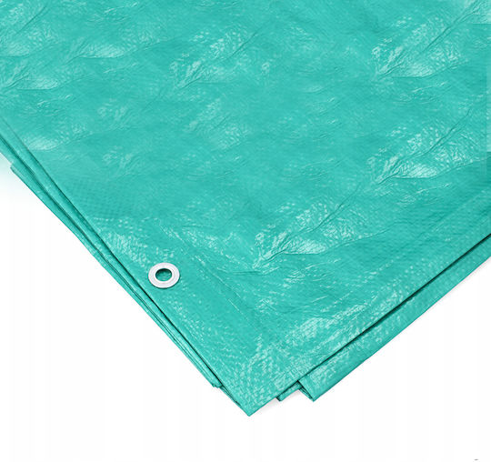 Waterproof Laminated Polyethylene Tarp 2x3m Green