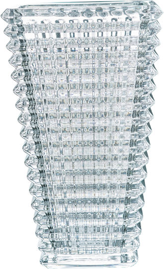 Artekko Βάζο Γυάλινο Glassy Διάφανο 16.5x12xΥ28cm Artekko Βάζο Γυάλινο Glassy Διάφανο 16.5x12xΥ28cm