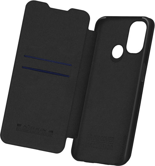 Nillkin Qin Book Δερματίνης Μαύρο (OnePlus Nord N100)