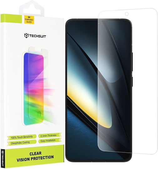 Techsuit Clear Vision Tempered Glass (Poco F6 Pro)