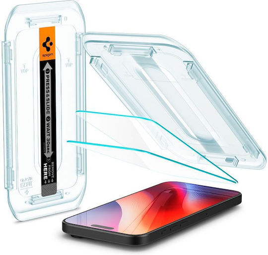 GLAS.tR EZ Fit Sensor Protected Tempered Glass 2τμχ (iPhone 17 Pro Max / iPhone 16 Pro Max) AGL07907