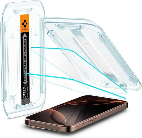 GLAS.tR EZ Fit Sensor Protected Tempered Glass 2τμχ (iPhone 17 Pro Max / iPhone 16 Pro Max) AGL07907