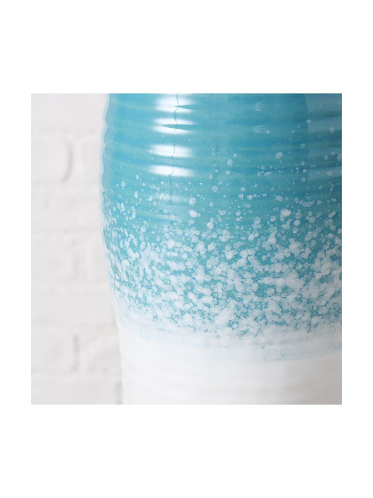 MSA Decorative Vase White 14x14x31cm