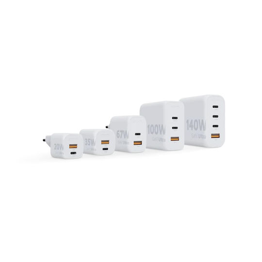 Xtorm Φορτιστής Χωρίς Καλώδιο GaN 35W Quick Charge 3.0 Λευκός (XEC035)