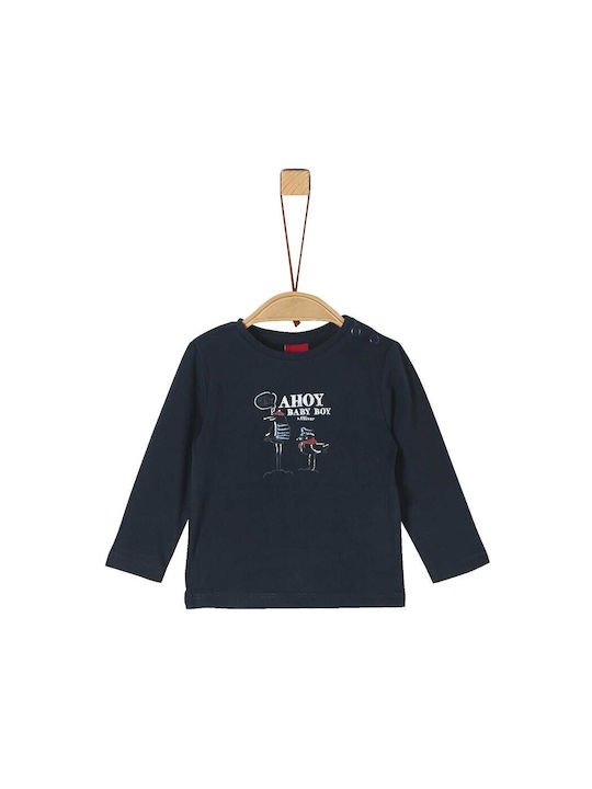 s.Oliver Children's Blouse Long Sleeve dark blue