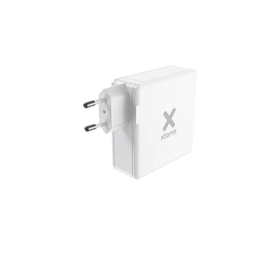 Xtorm Φορτιστής Χωρίς Καλώδιο GaN με Θύρα USB-A και 3 Θύρες USB-C 140W Power Delivery / Quick Charge 3.0 Λευκός (XEC140 GaN2 Ultra)