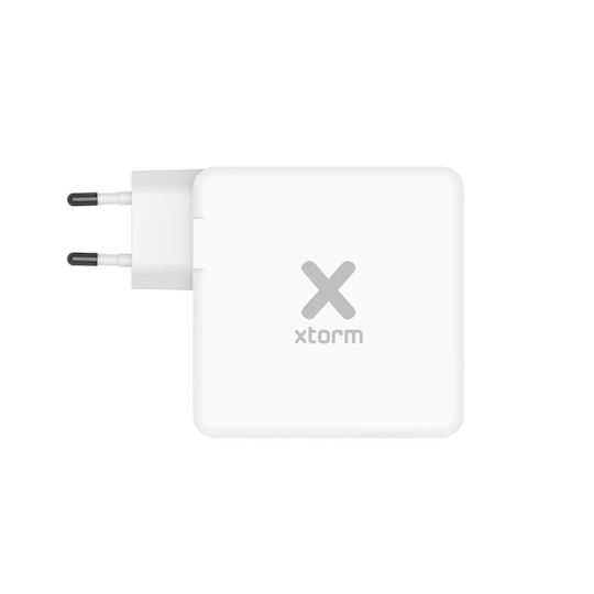 Xtorm Φορτιστής Χωρίς Καλώδιο GaN με Θύρα USB-A και 3 Θύρες USB-C 140W Power Delivery / Quick Charge 3.0 Λευκός (XEC140 GaN2 Ultra)