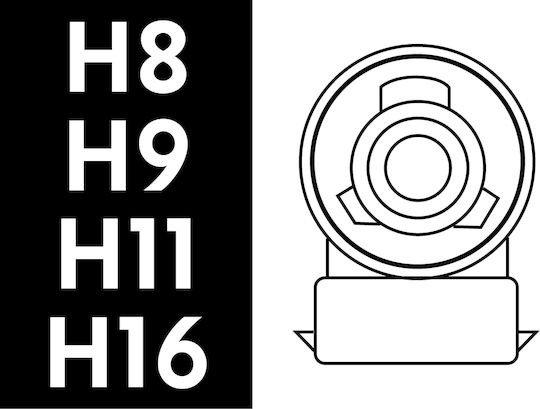 Phonocar Лампи Автомобила H11 LED 12V 43W 2бр