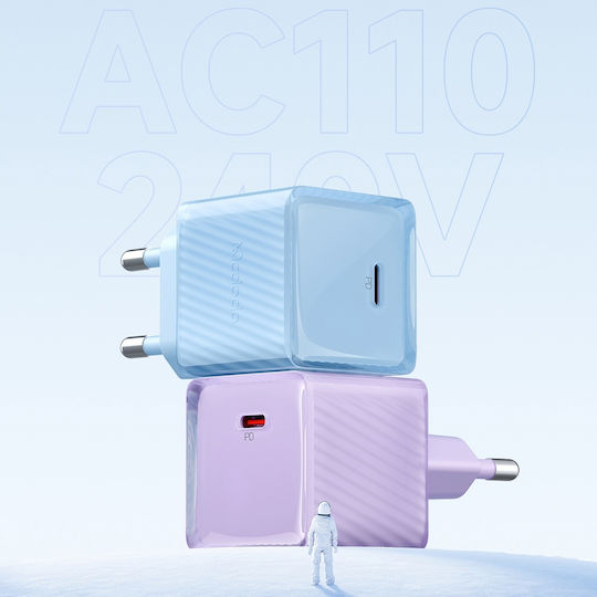 Mcdodo Зарядно без кабел GaN 20W Power Delivery Син (CH-3772)