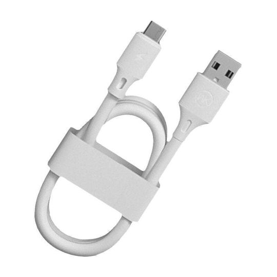 WK Φορτιστής με Θύρα USB-A και Καλώδιο Lightning 18W Quick Charge 3.0 Λευκός (WP-U57)
