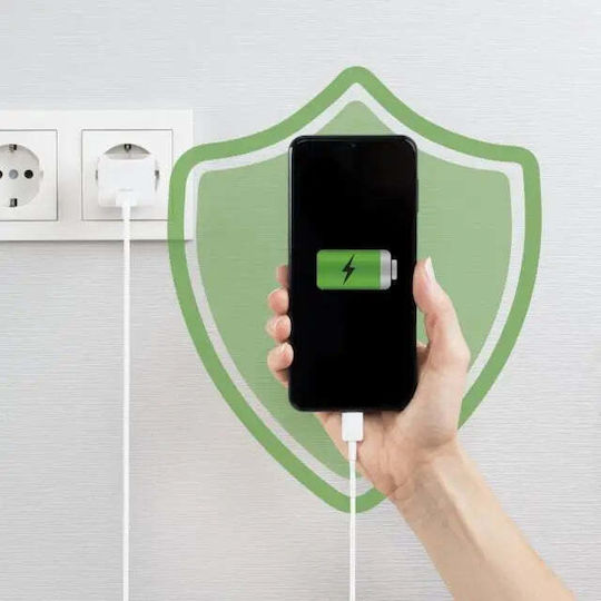 HAMA Charger Without Cable with USB-C Port 25W Quick Charge 3.0 Whites (00201652)