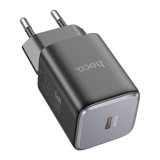 Hoco Charger Without Cable GaN with USB-C Port 30W Power Delivery Whites (N43)