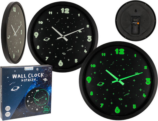 Out of the Blue Wanduhr Schwarz