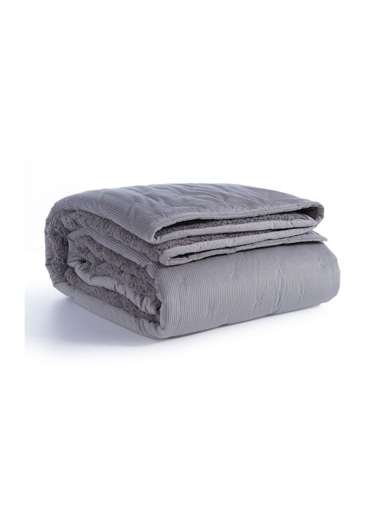 Nef-Nef Homeware Kotler Покривало King Size от Полиестер Grey (036325) 270x280см