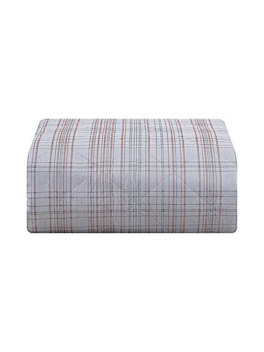 Beauty Home Margarita Αrt 12074 Coverlet Single from Percale Embrime 160x240cm