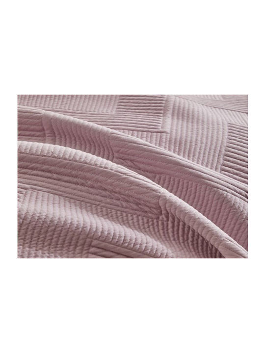 Liolios Home Diverso Tagesdecke Übergröße Purple 220x240cm