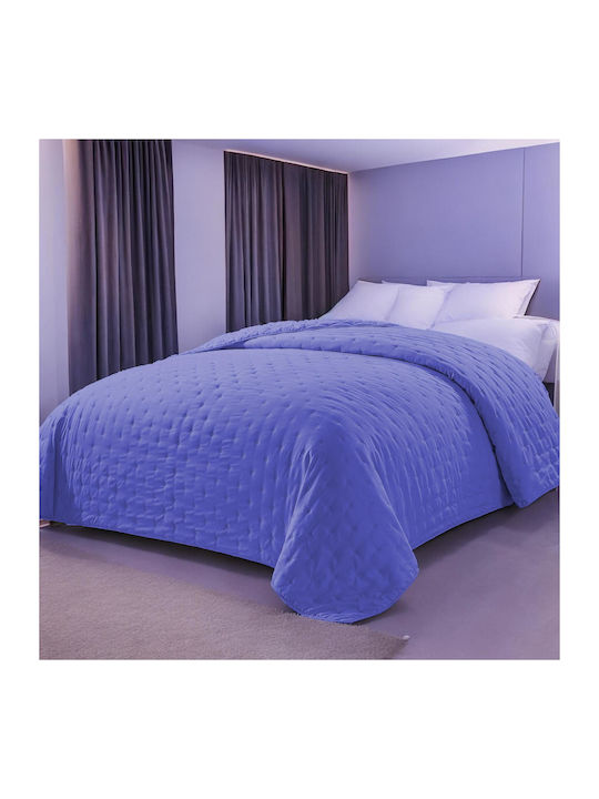 Linea Home Selene Coverlet Single Blue 160x220cm