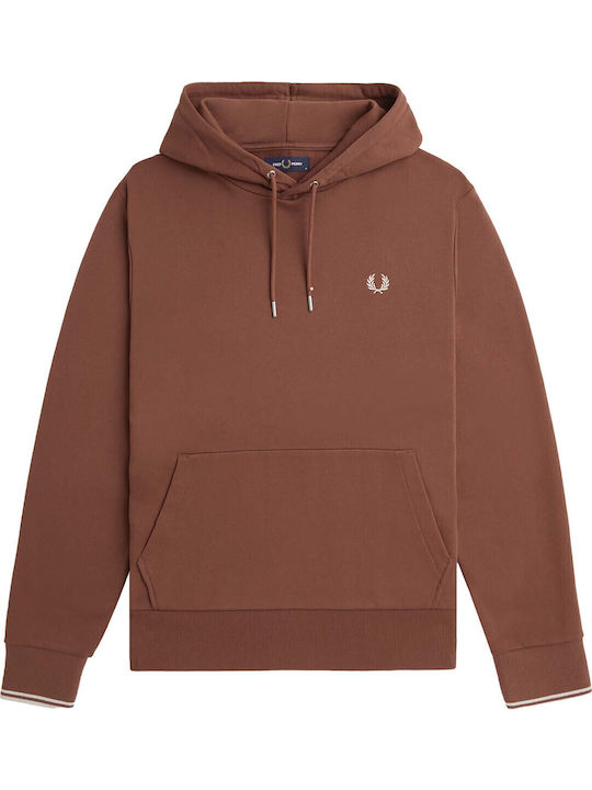 Sweatshirt mit Kapuze Braun