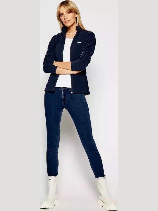Daybreaker Fleece Damen Jacke in Marineblau Farbe