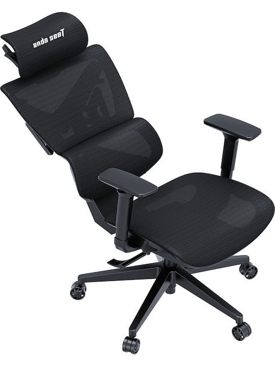 Anda Seat X-AIR Mega XL Καρέκλα Gaming με Ρυθμιζόμενα Μπράτσα Μαύρη