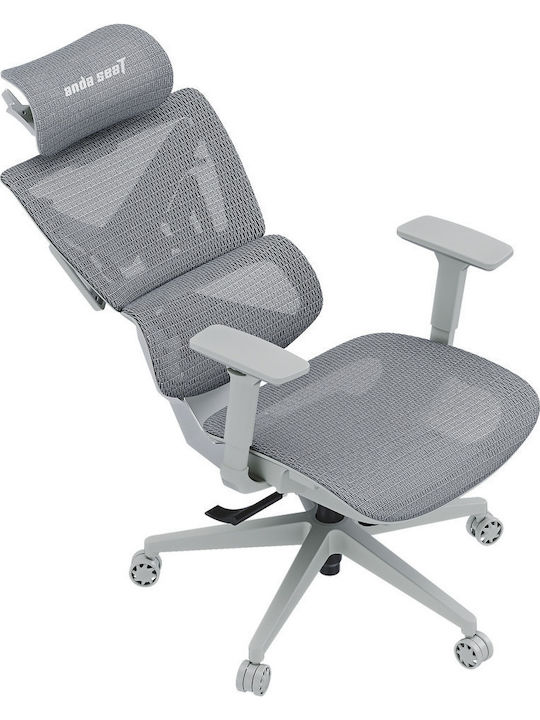 Anda Seat X-AIR Mega XL Геймърски стол с регулируеми подлакътници Сив