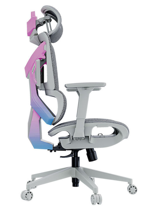 Anda Seat X-AIR Mega XL Καρέκλα Gaming με Ρυθμιζόμενα Μπράτσα Grey Twilight