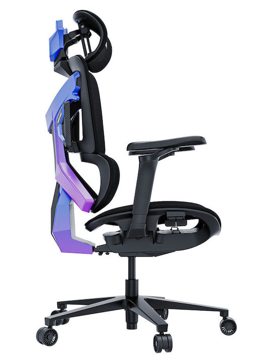 Anda Seat X-AIR PRO XL Καρέκλα Gaming με Ρυθμιζόμενα Μπράτσα Black Celeste
