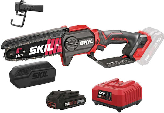 Skil Κλαδευτικό Αλυσοπρίονο Μπαταρίας 1x2.5Ah Brushless 20V 1.2kg με Λάμα 15cm