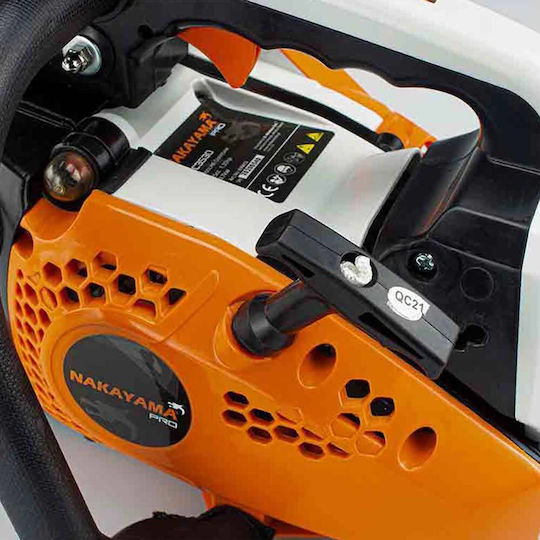 Nakayama PC3530 Αλυσοπρίονο Βενζίνης 1.35hp 3kg με Λάμα Carving 25cm