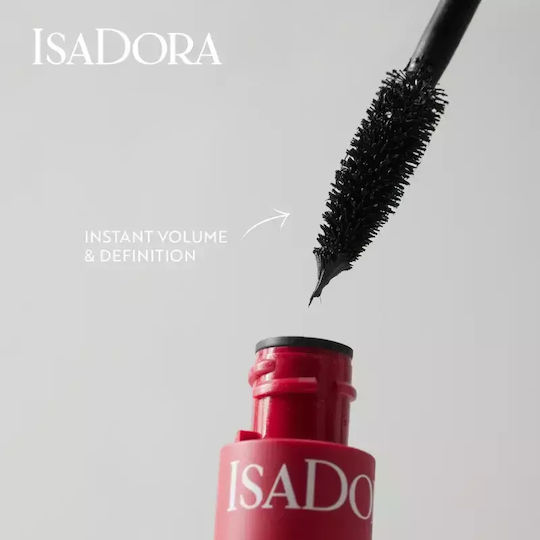 Isadora Build Up Mascara Extra Volumen Farbton 01 Super Black Volumen 10 ml